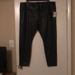 Faux Leather Leggings